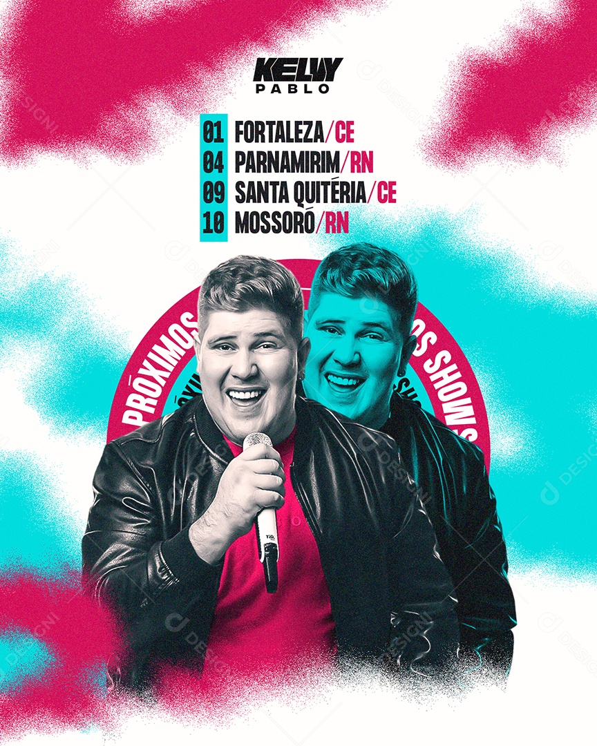 Story Flayer Shows Social Media PSD Editável