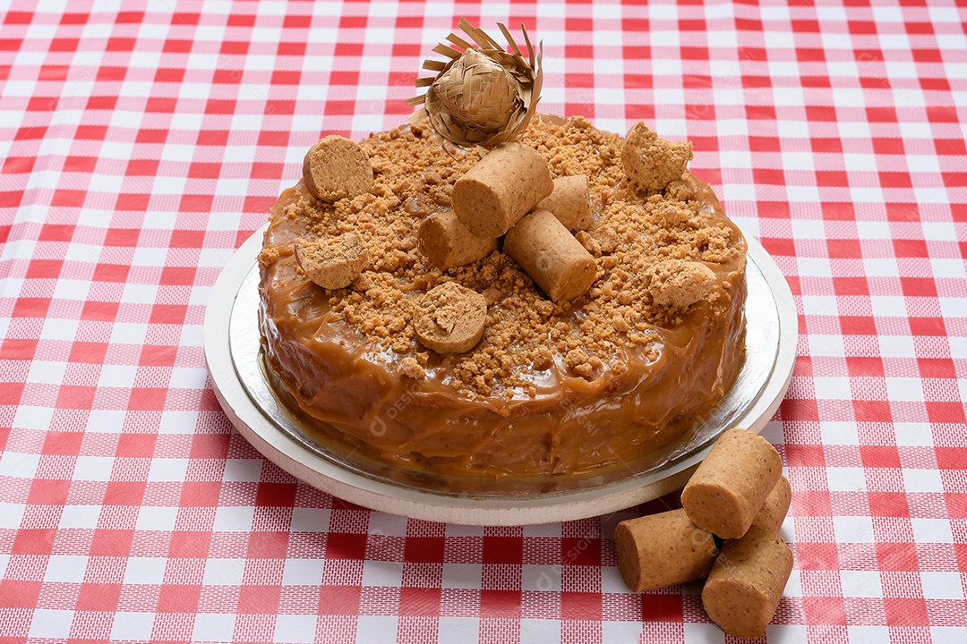 Delicious Paçoca Cake