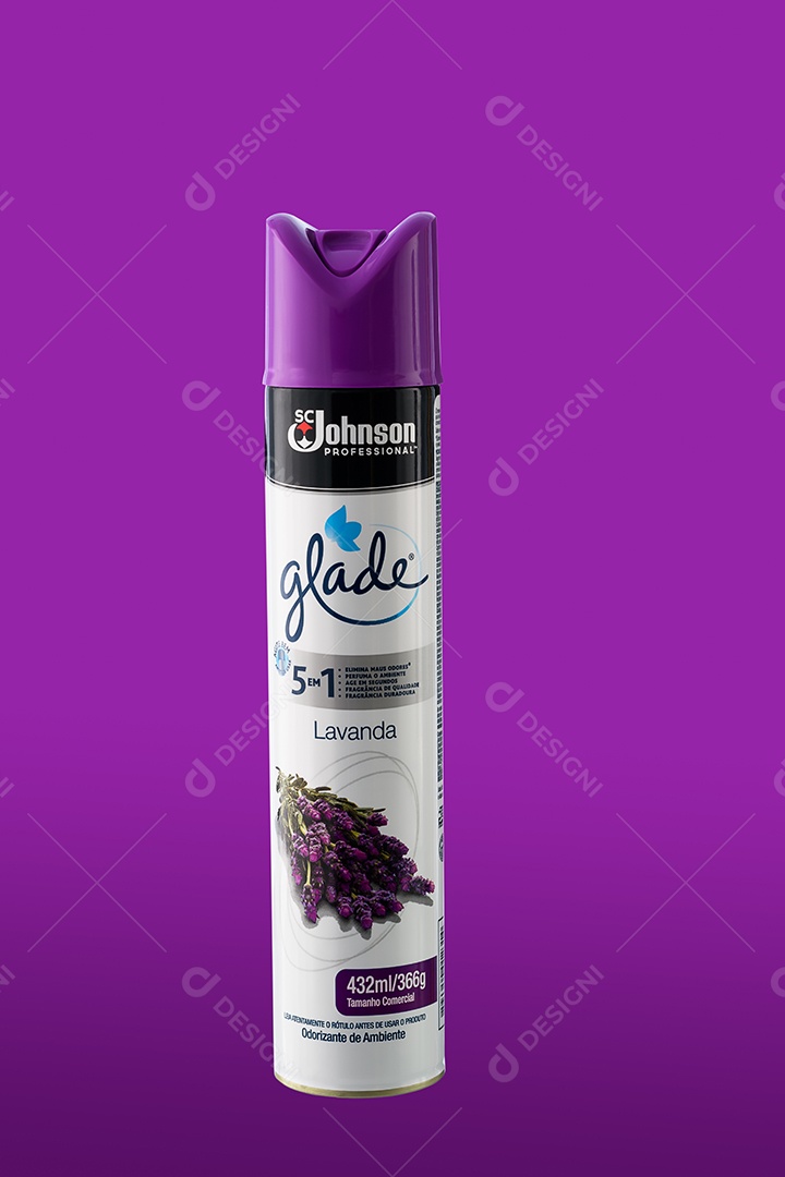 Bom ar spray de lavanda