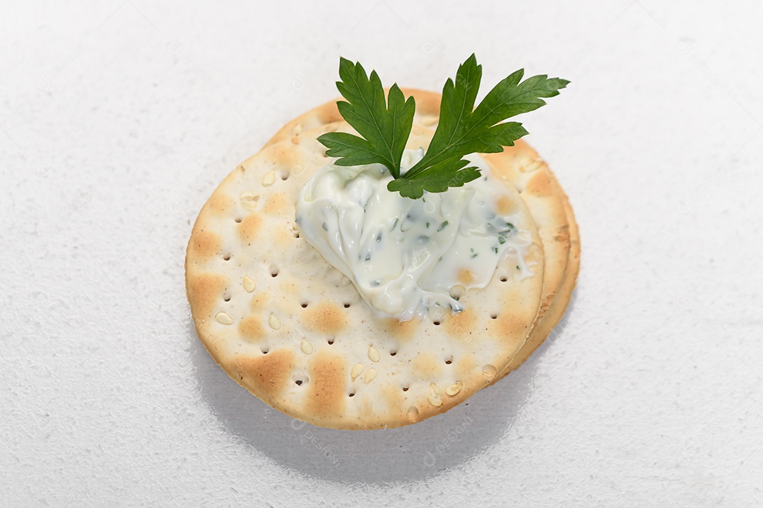 Bolacha com cream cheese