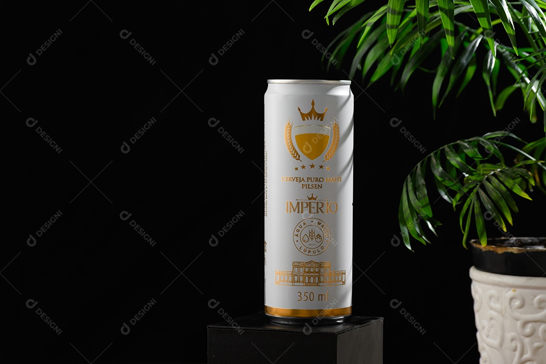 Lata de cerveja império geladissíma
