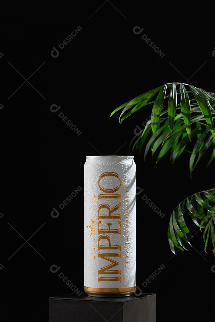 Lata de cerveja império