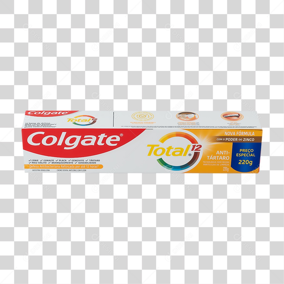 Pasta de Dente Colgate PNG Transparente