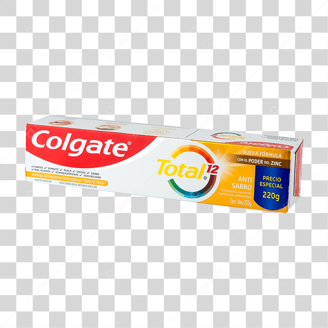 Pasta de Dente Colgate PNG Transparente