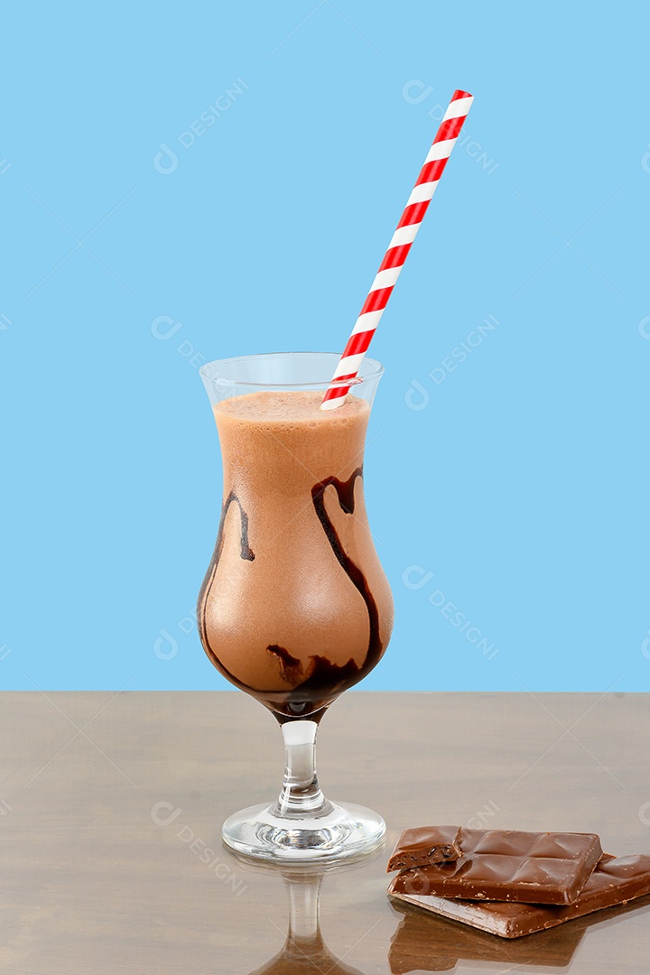 Bebida de chocolate deliciosa