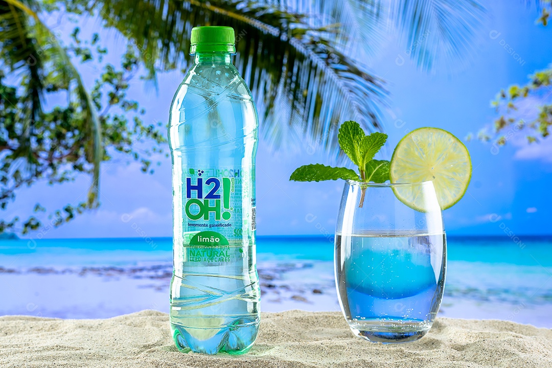 Drink com h2o de limão