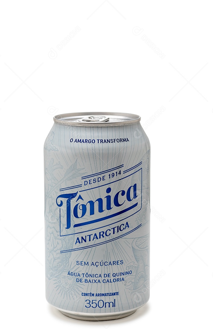 Lata de água tônica