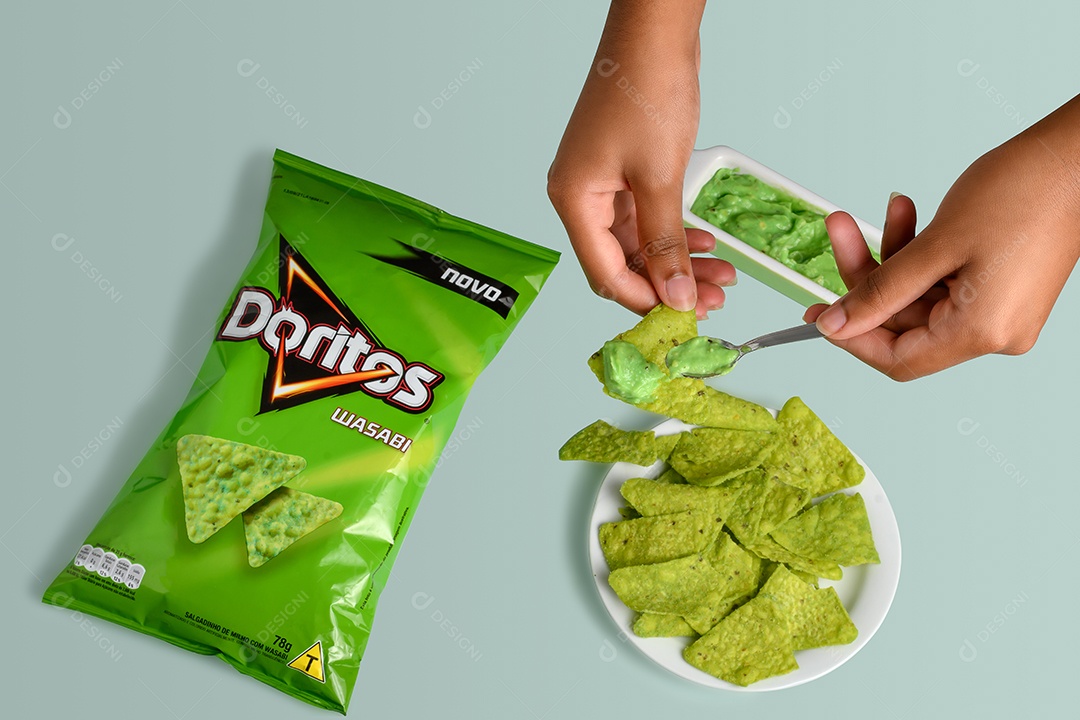 Doritos de wasabi deliciosa