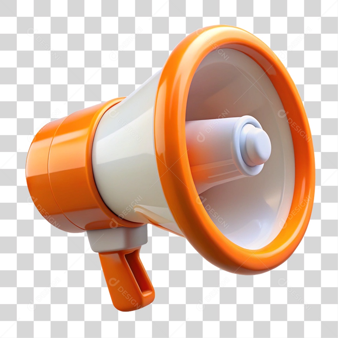 Mega Fone Alto Falante PNG Transparente