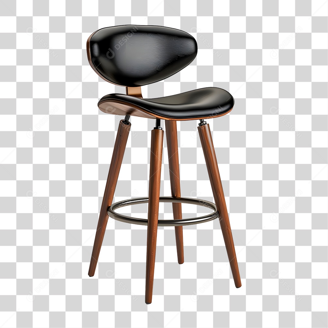 Banquinho de Madeira PNG Transparente