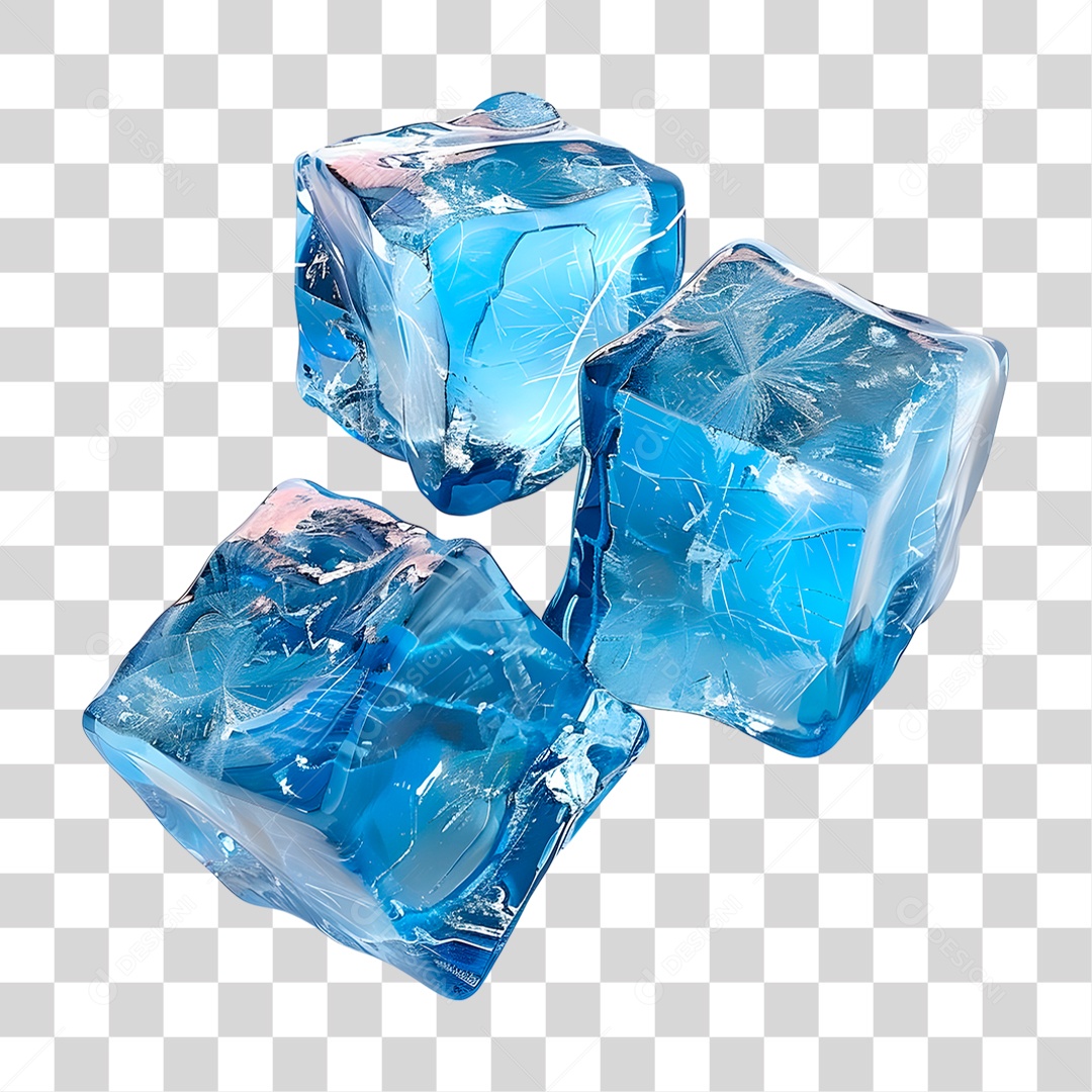 Cubo de Gelo PNG Transparente