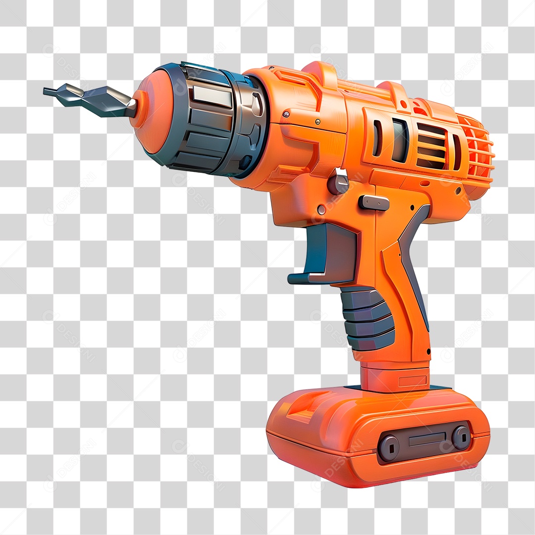 Furadeira Sem Fio PNG Transparente