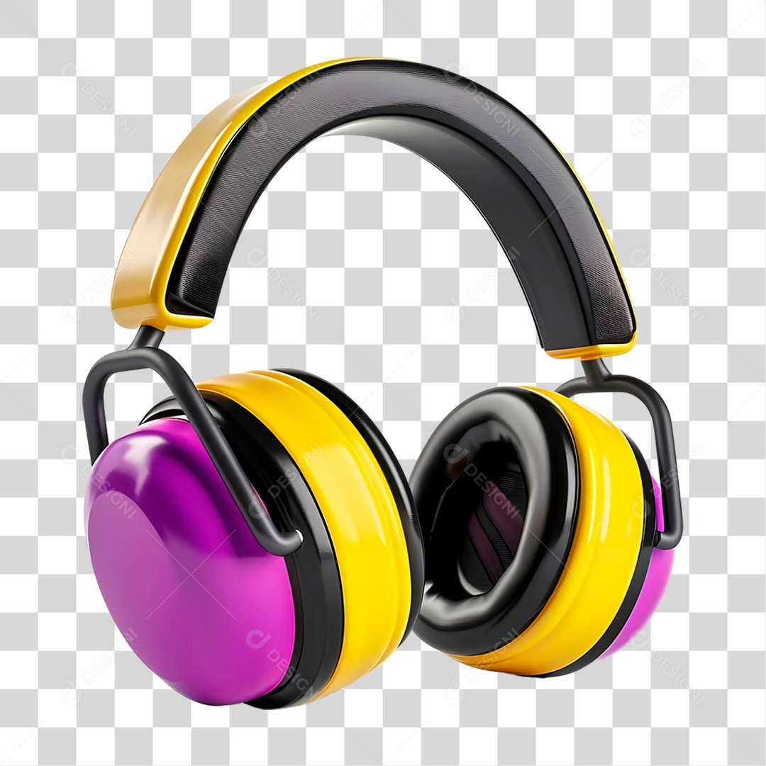 Fone de Ouvido PNG Transparente