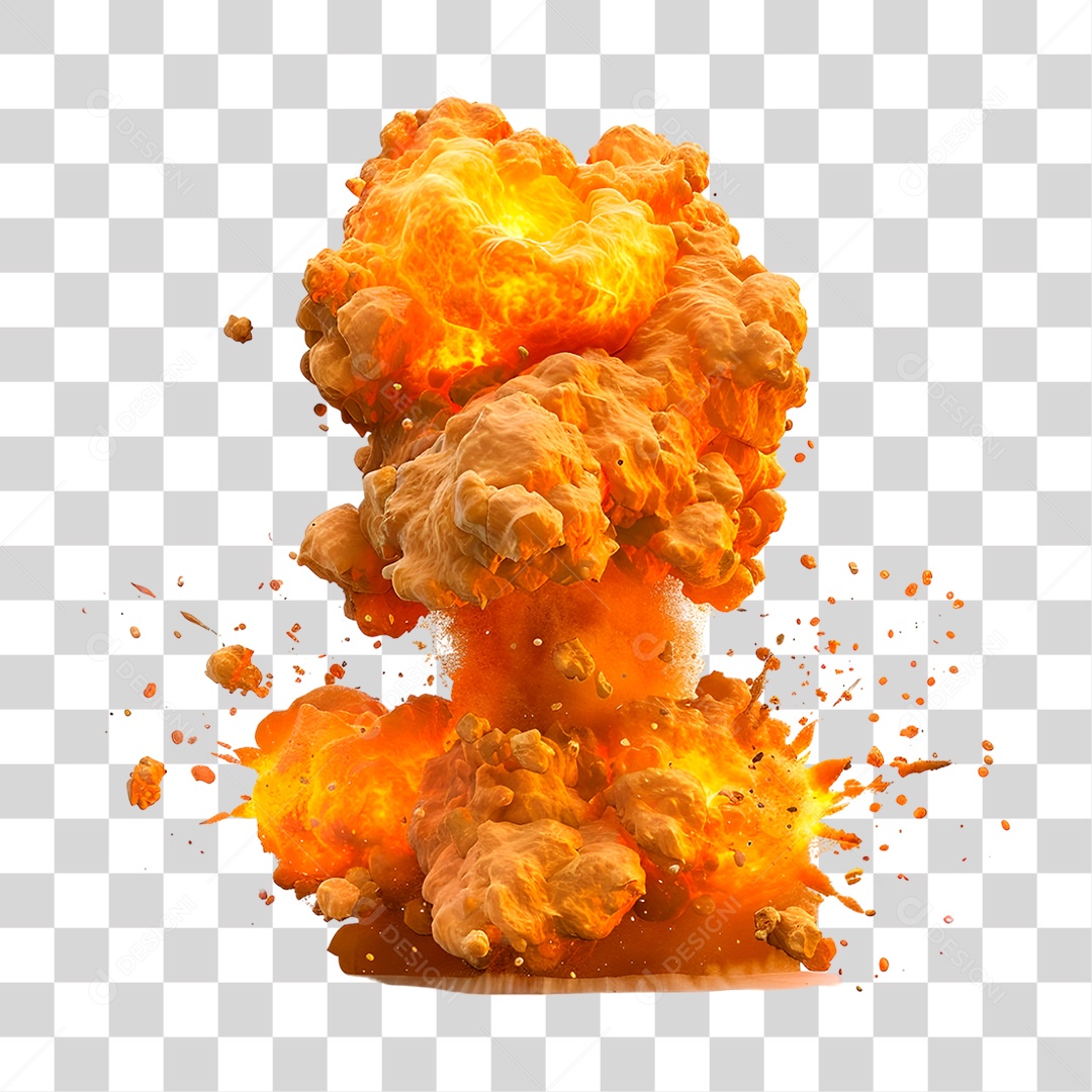 Explosão PNG Transparente