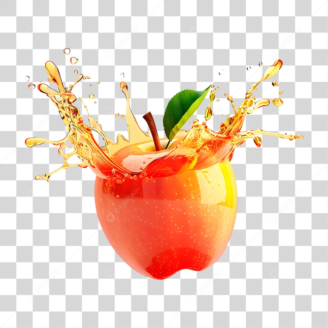 Fruta Maçã PNG Transparente