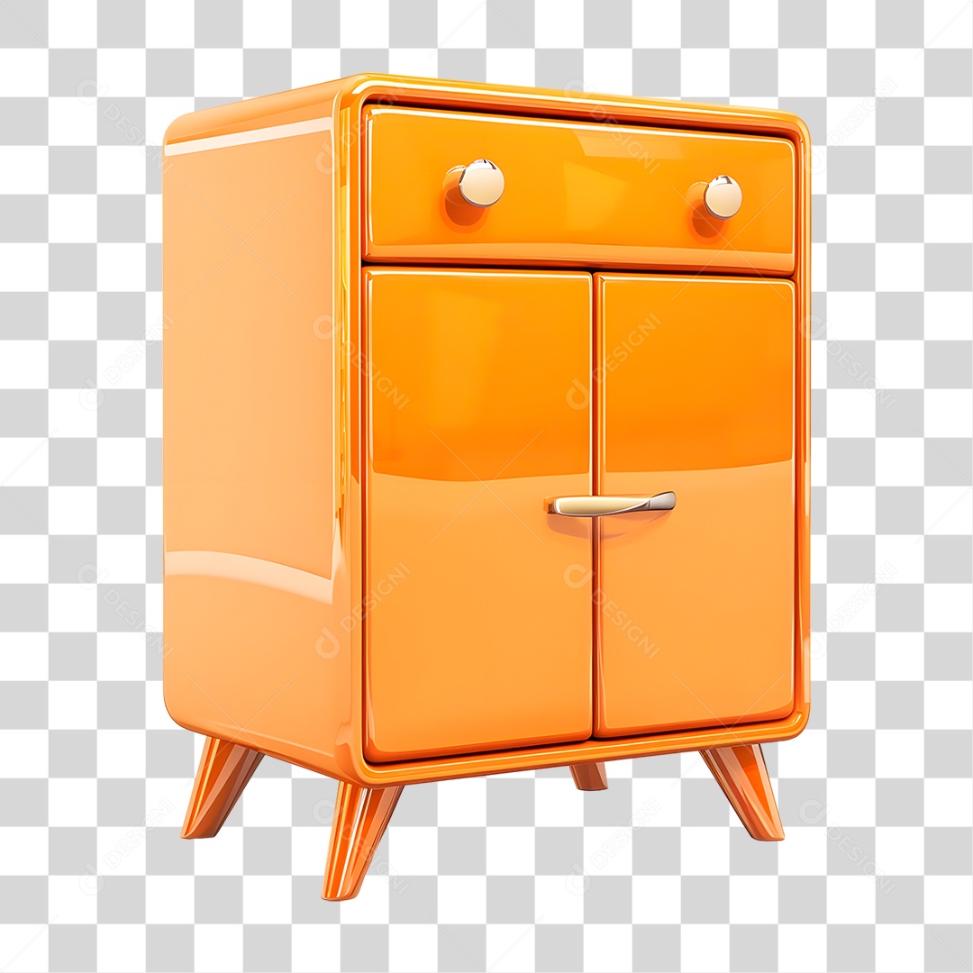 Armário de Madeira PNG Transparente