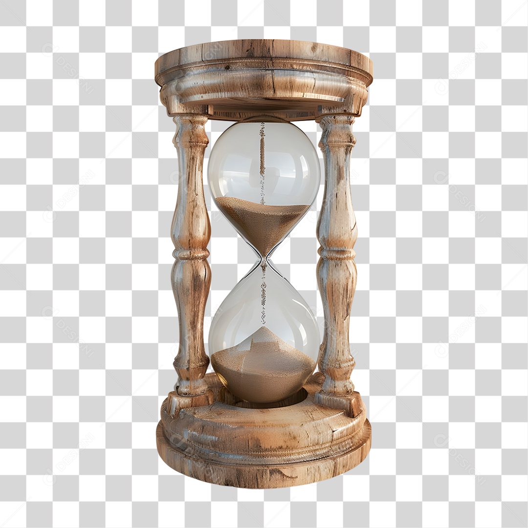 Ampulheta PNG Transparente