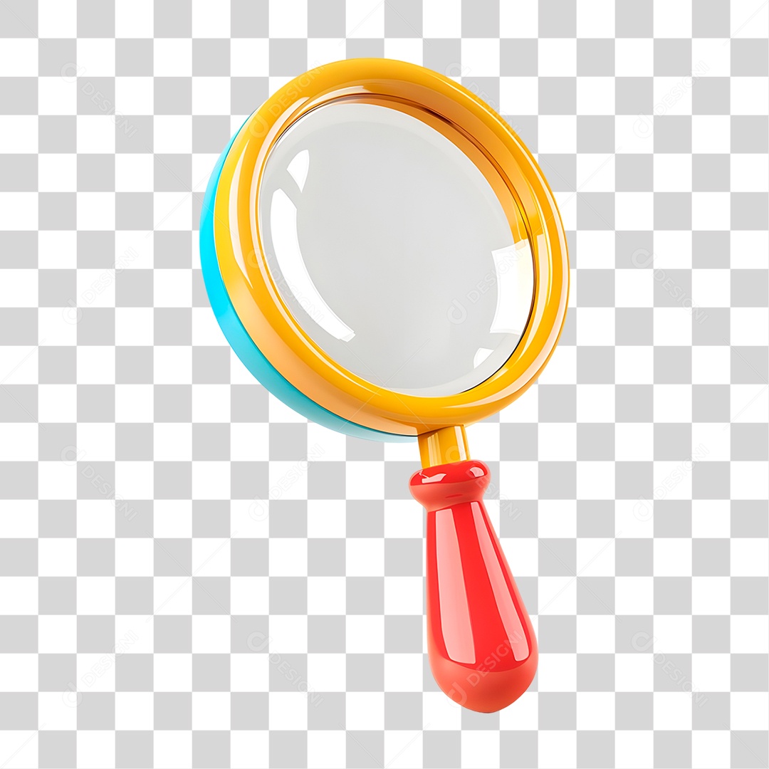 Lupa de Plástico PNG Transparente