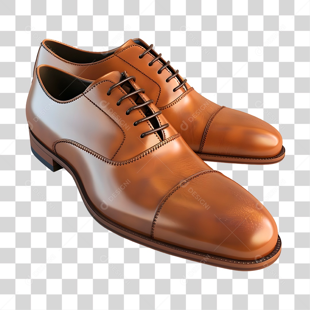 Sapato Social PNG Transparente