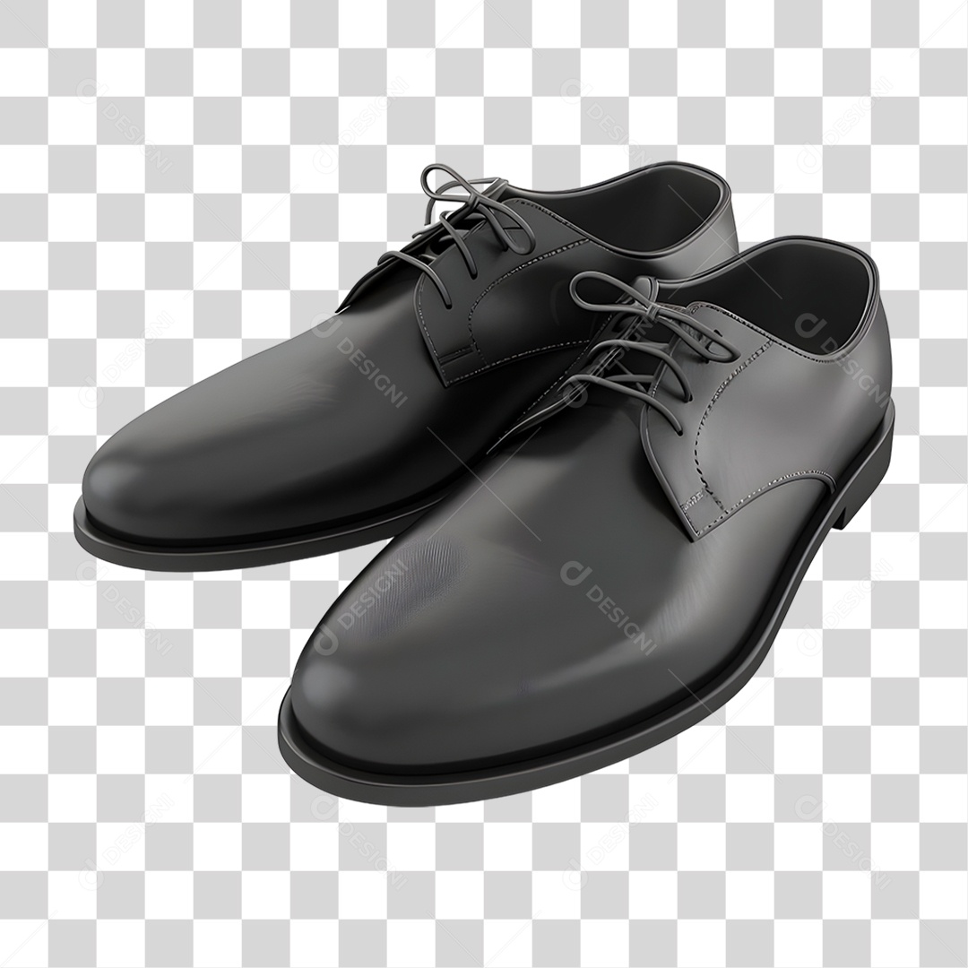 Sapato Social PNG Transparente