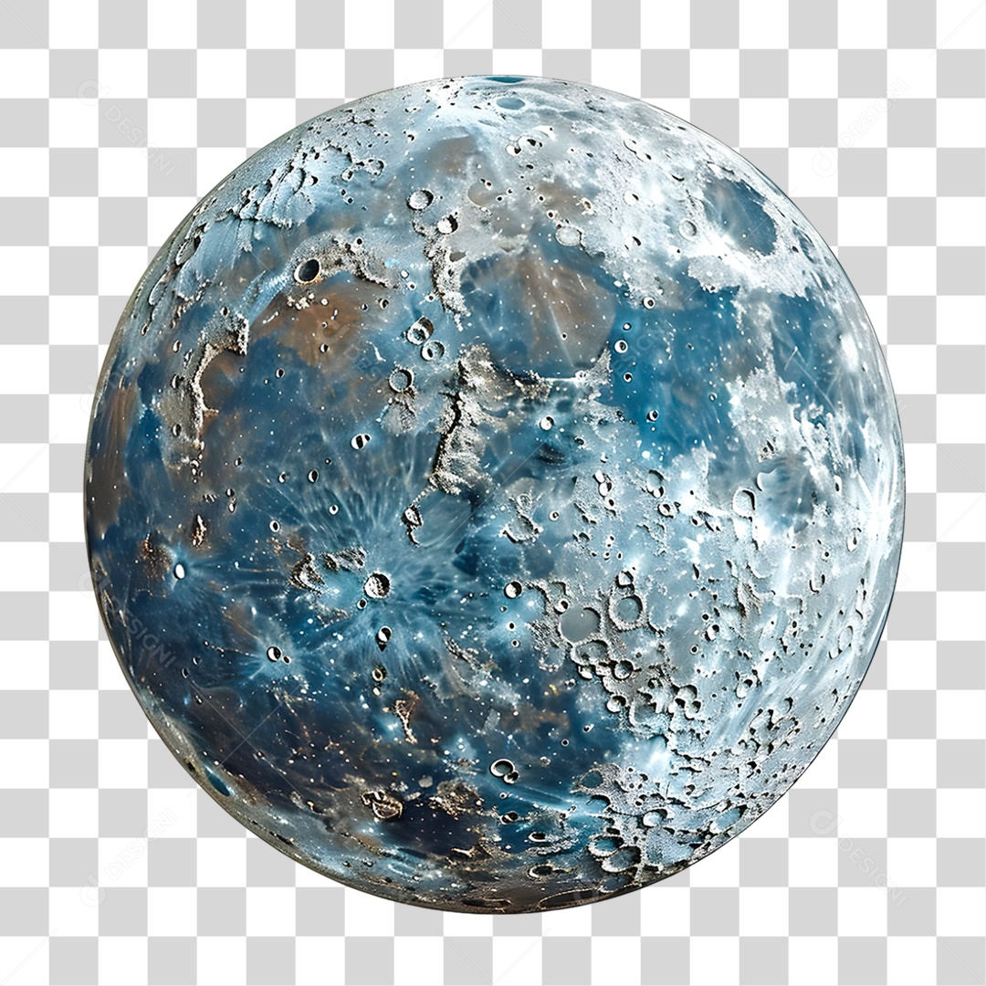 Planeta Lua PNG Transparente