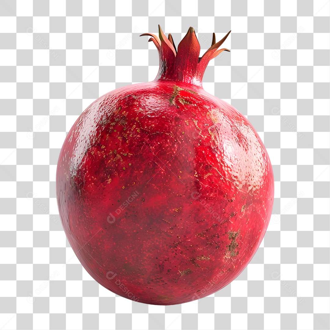 Fruta Romã PNG Transparente