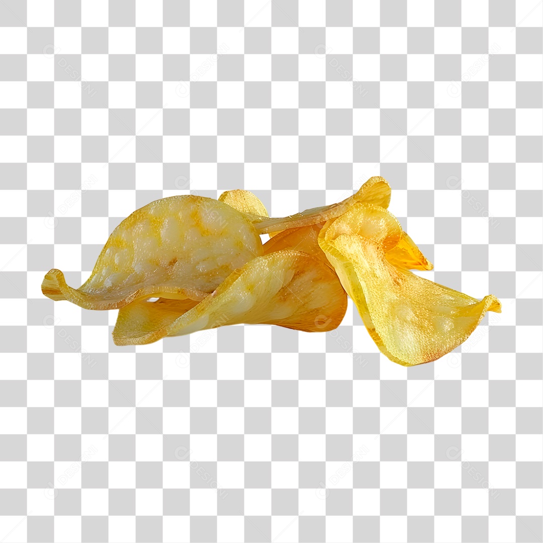 Batata Chips PNG Transparente