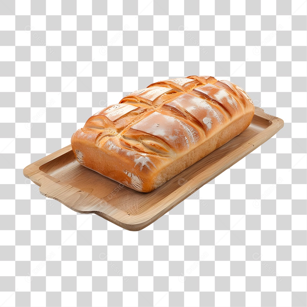 Pão Caseiro PNG Transparente