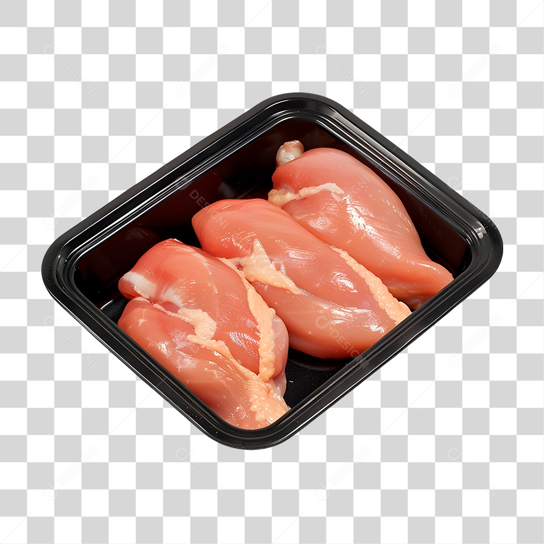 Badeja de Frango PNG Transparente