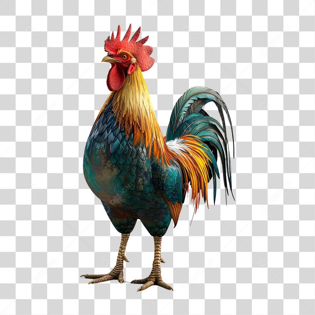 Galo PNG Transparente