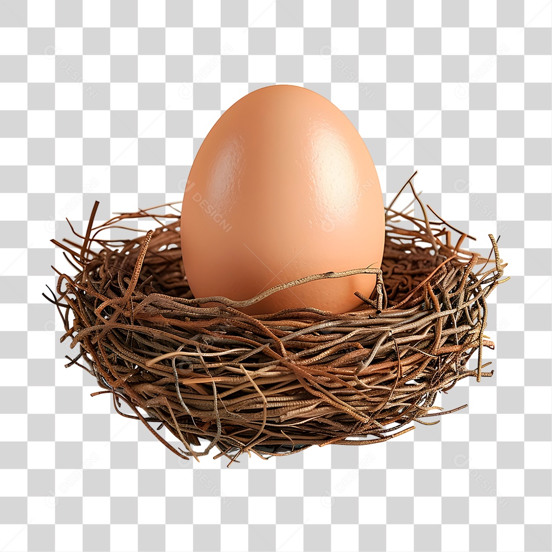 Ninho de Passarinho PNG Transparente