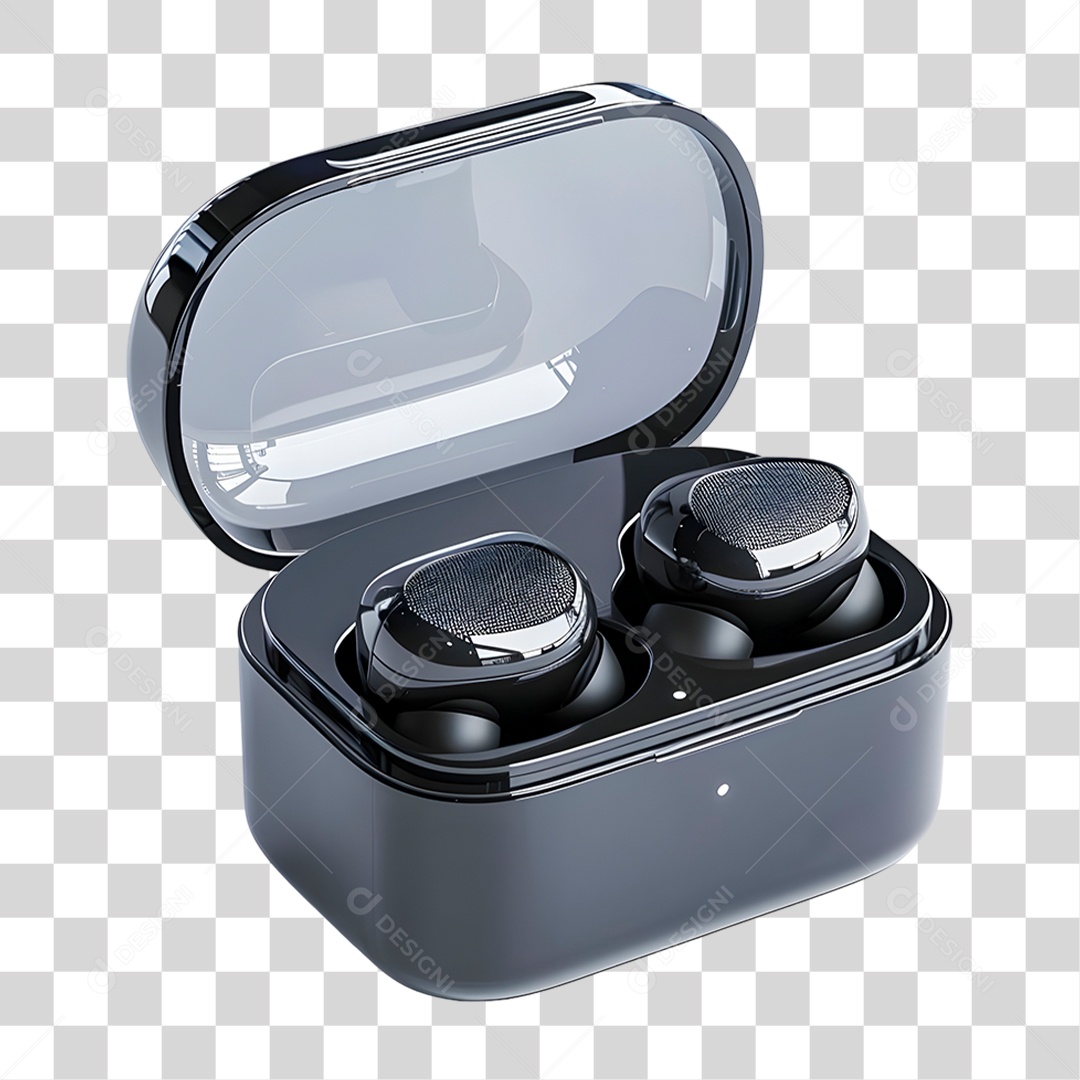 Fone Sem Fio PNG Transparente