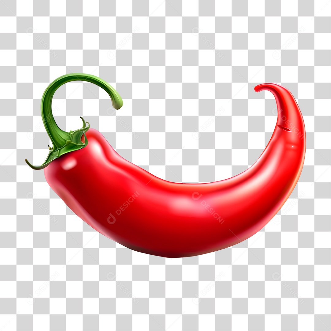Pimenta Vermelha PNG Transparente