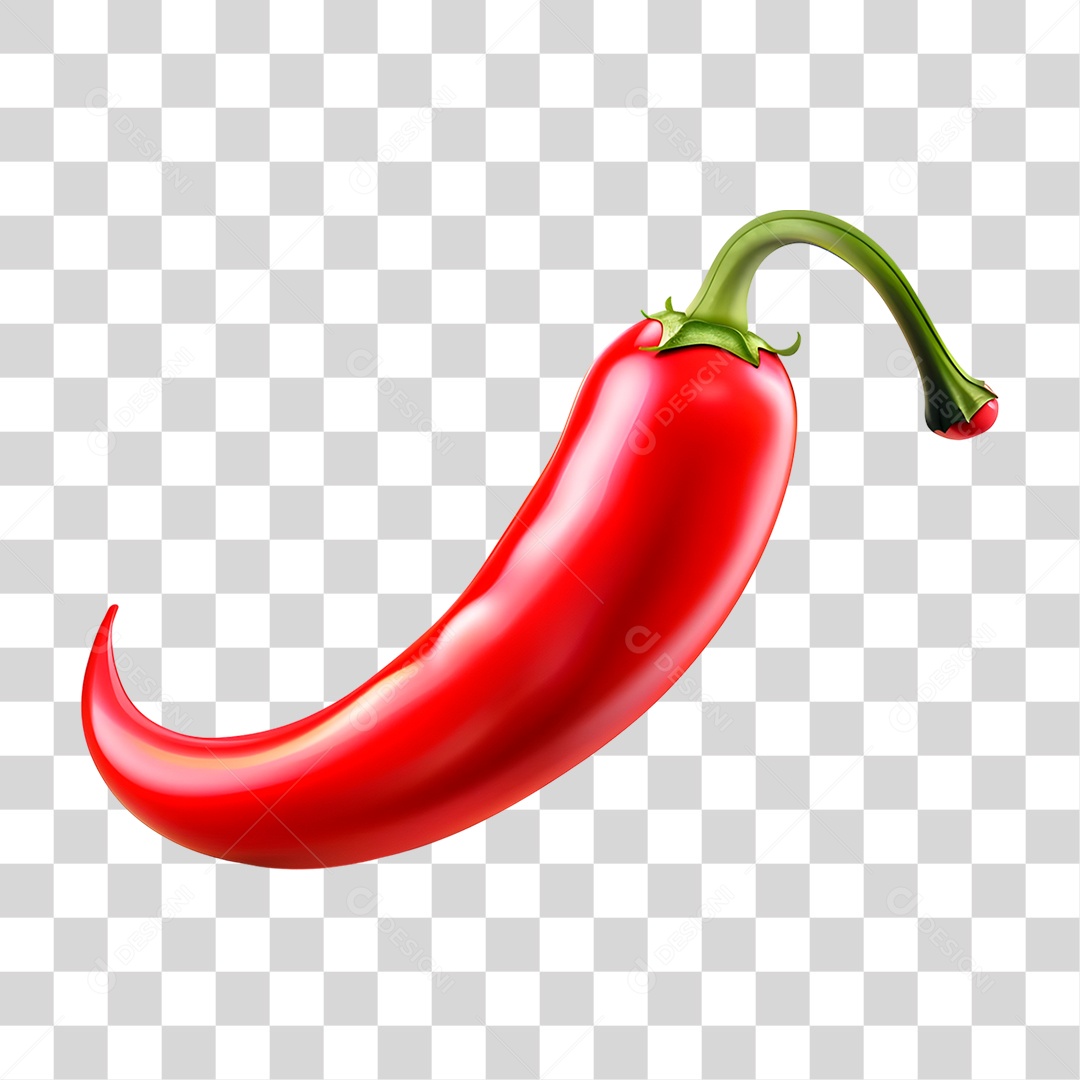 Pimenta Vermelha PNG Transparente