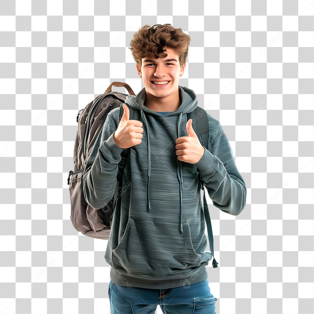 Man Making Positive Sign Transparent PNG