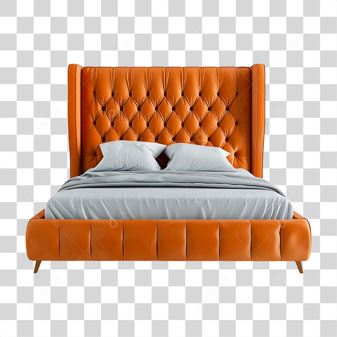 Cama de Casal PNG Transparente