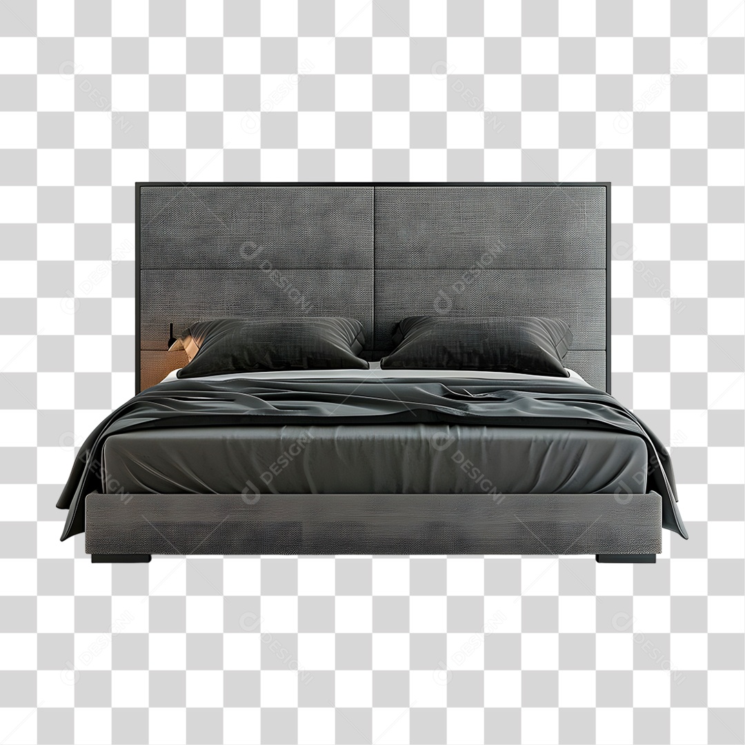 Cama de Casal PNG Transparente