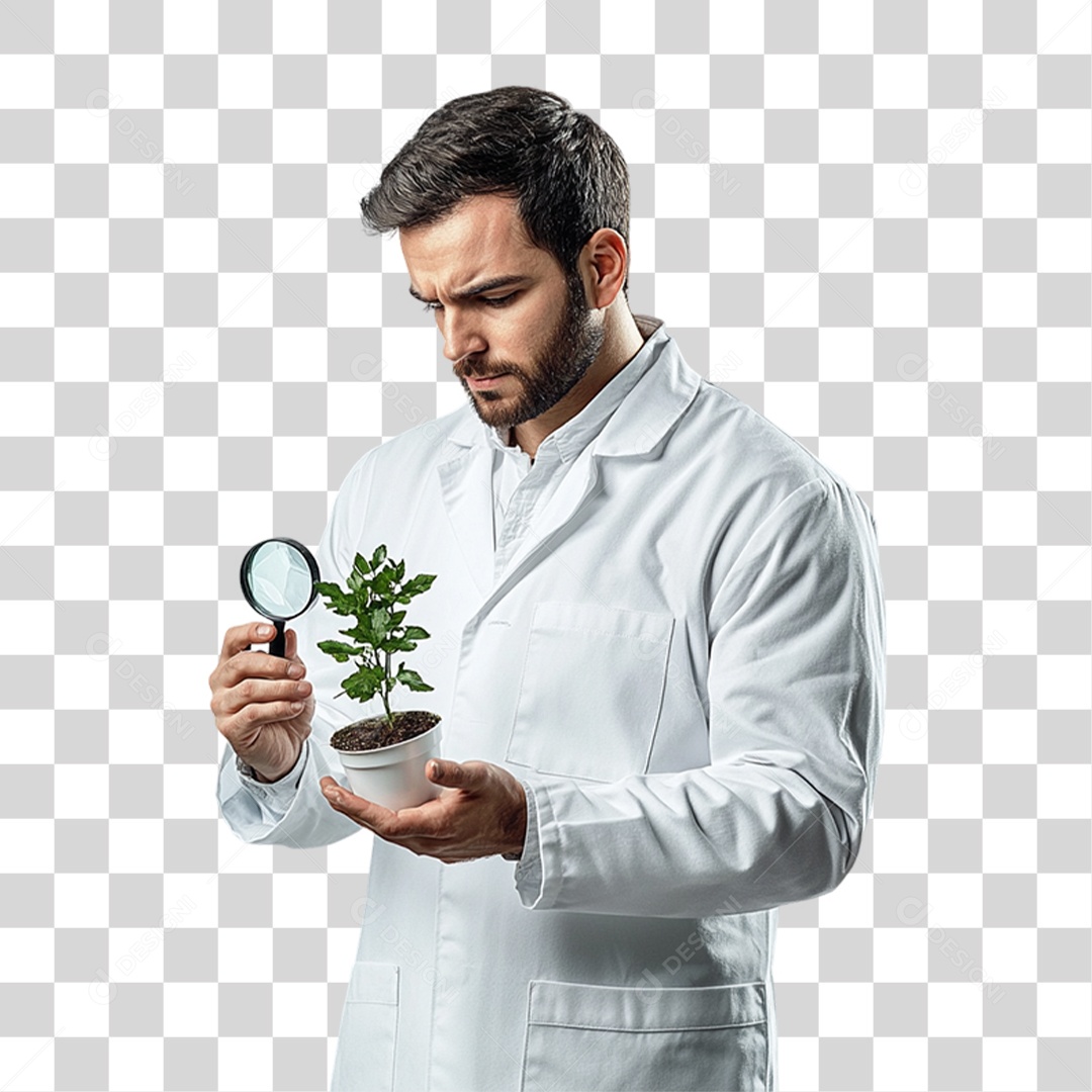 Biólogo PNG Transparente