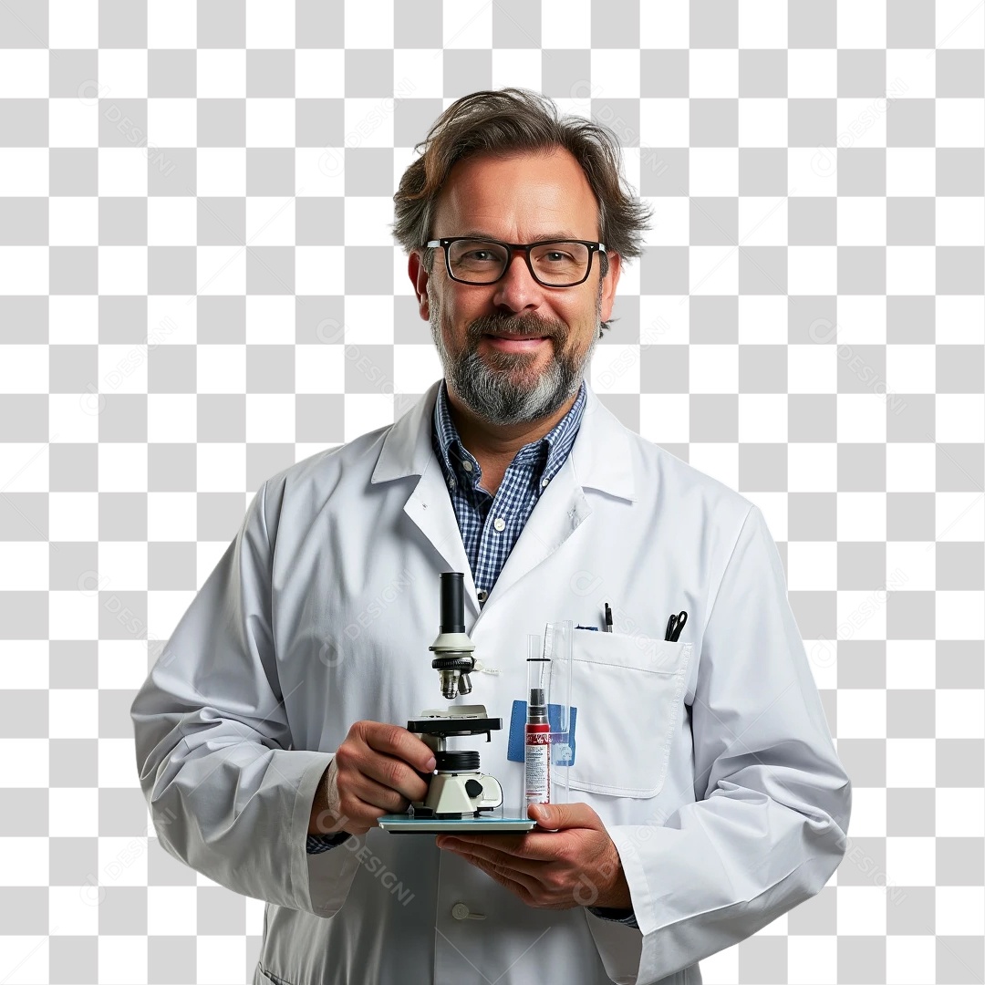 Biólogo PNG Transparente