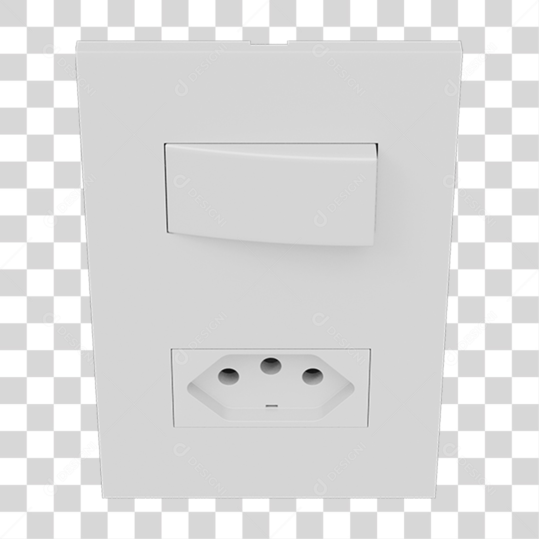 Interruptor e Tomada PNG Transparente