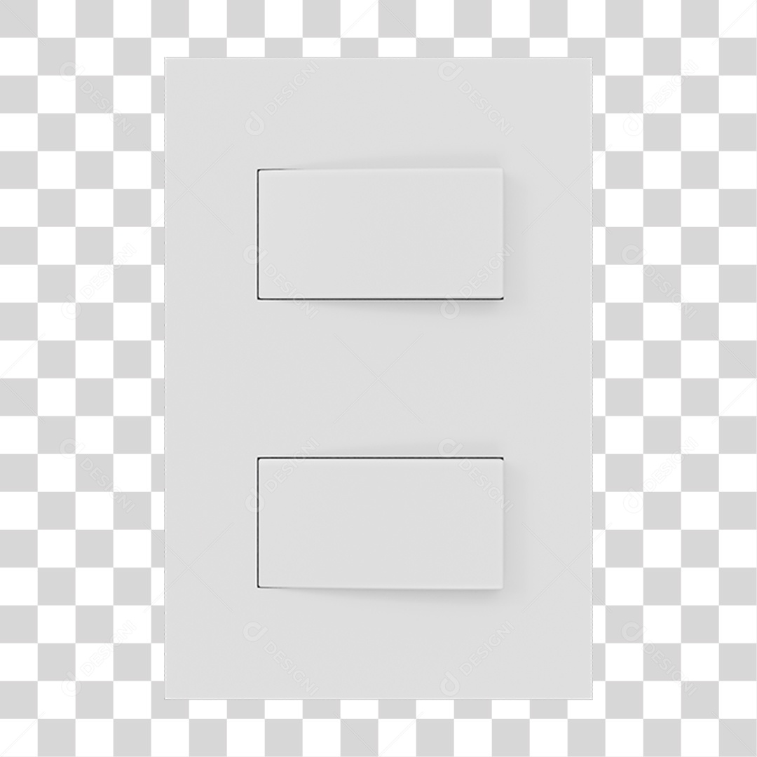 Interruptor Quadrado PNG Transparente