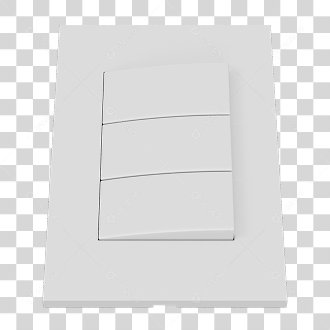 Interruptor Quadrado PNG Transparente