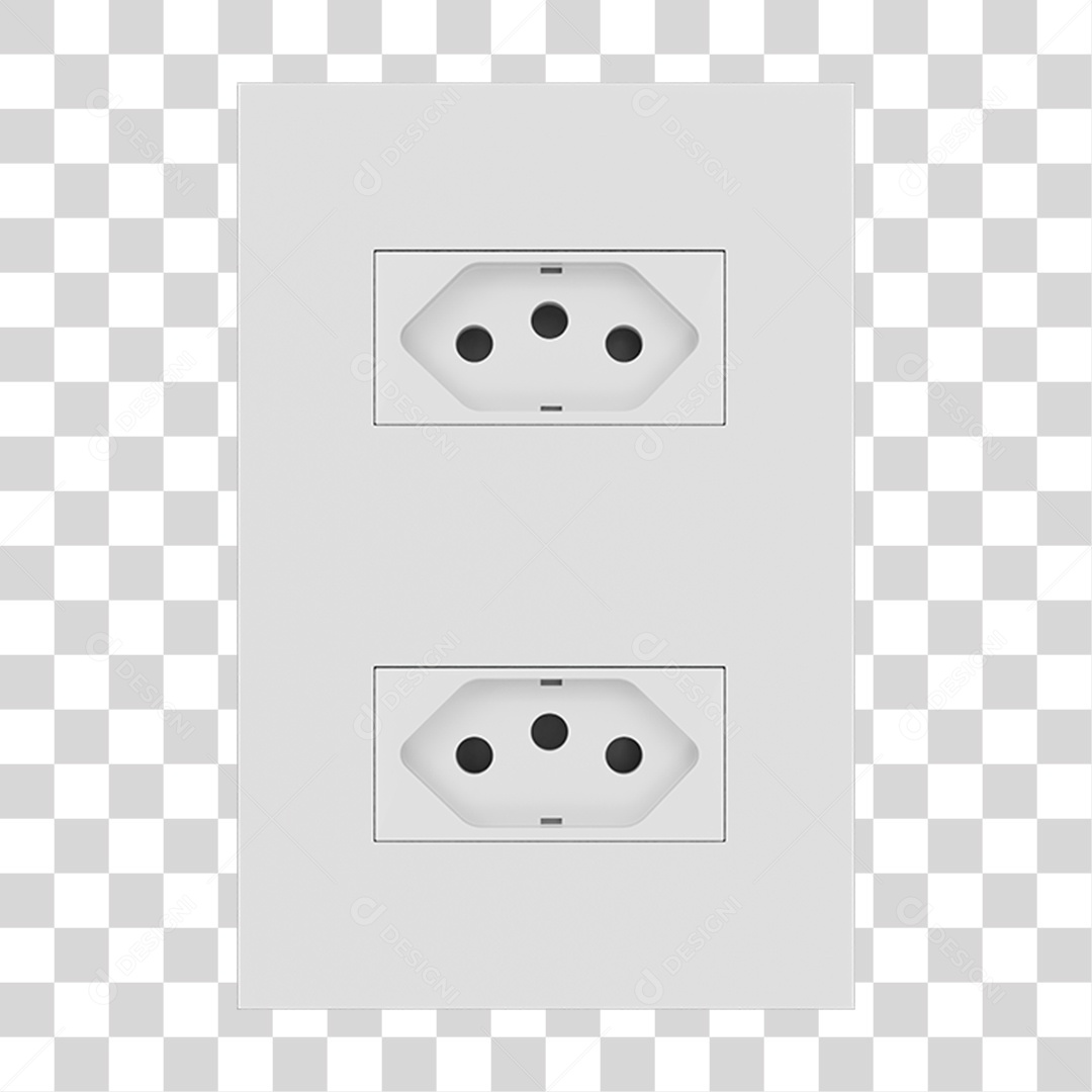 Tomada Energia PNG Transparente