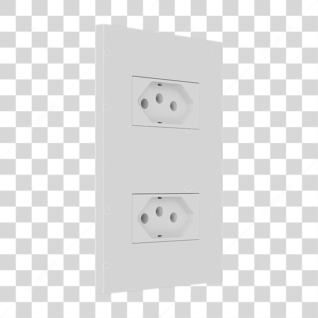 Tomada Energia PNG Transparente