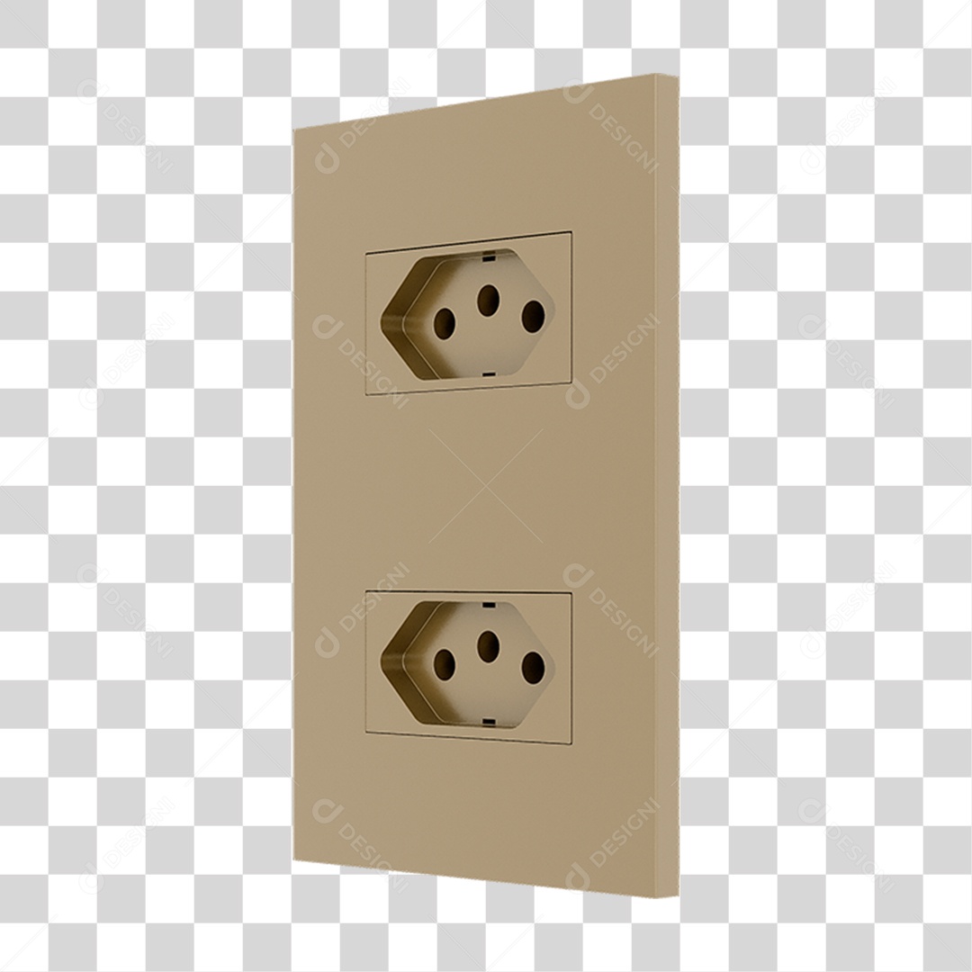 Tomada Energia PNG Transparente