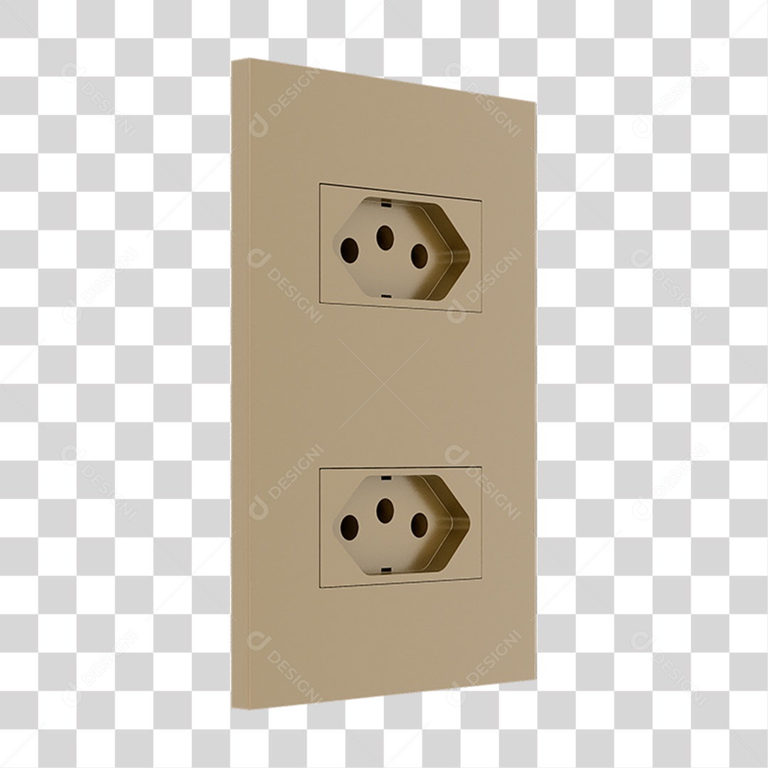 Tomada Energia PNG Transparente