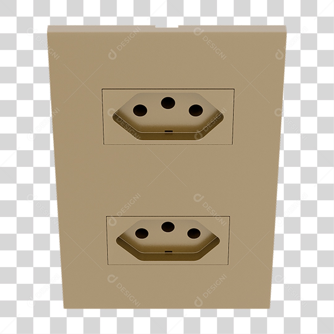 Tomada Energia PNG Transparente