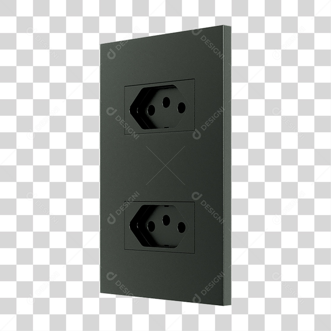 Tomada Energia PNG Transparente