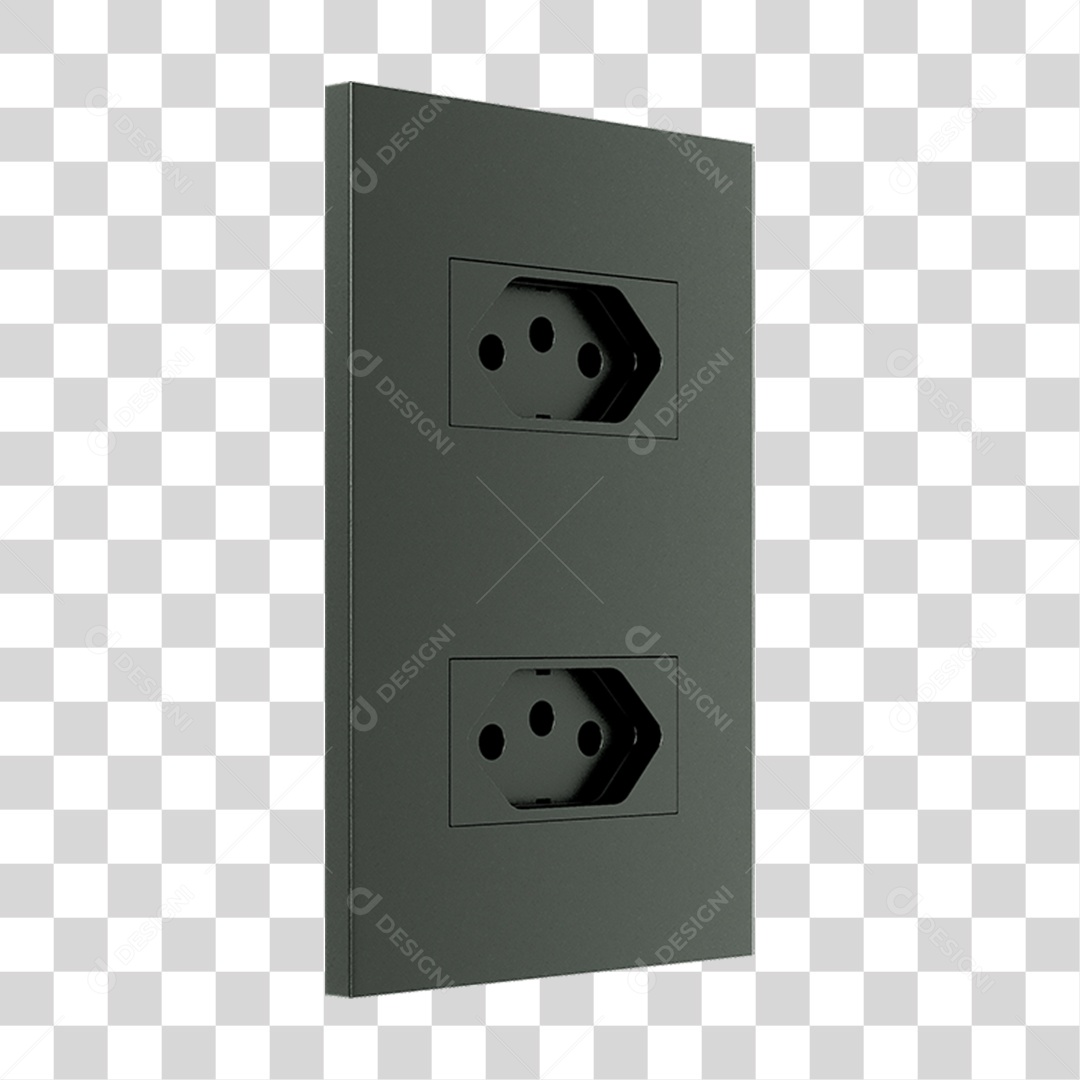 Tomada Energia PNG Transparente