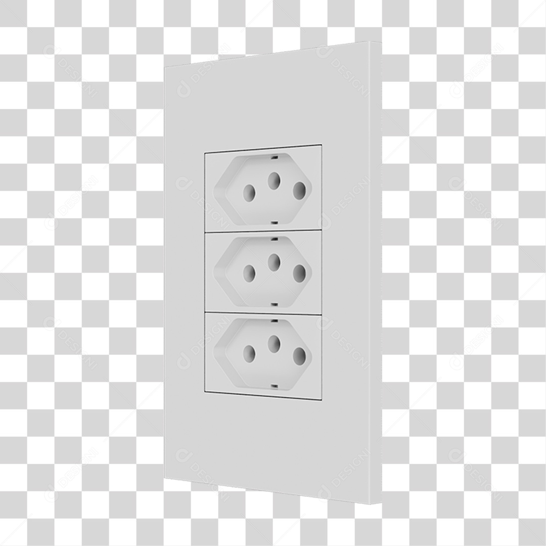 Tomada Energia PNG Transparente